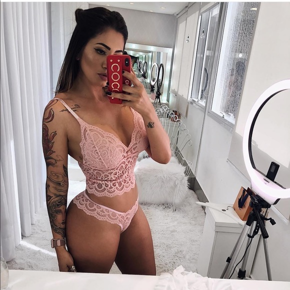 Lace cami top & panty - 2 piece set - Picture 3 of 11